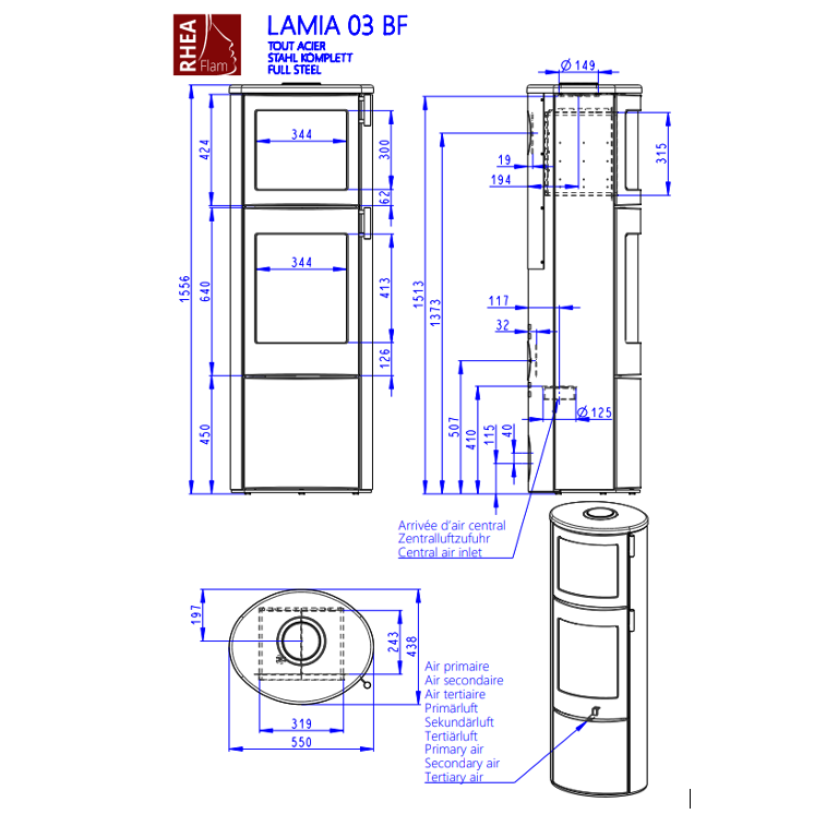 dimension rlf6