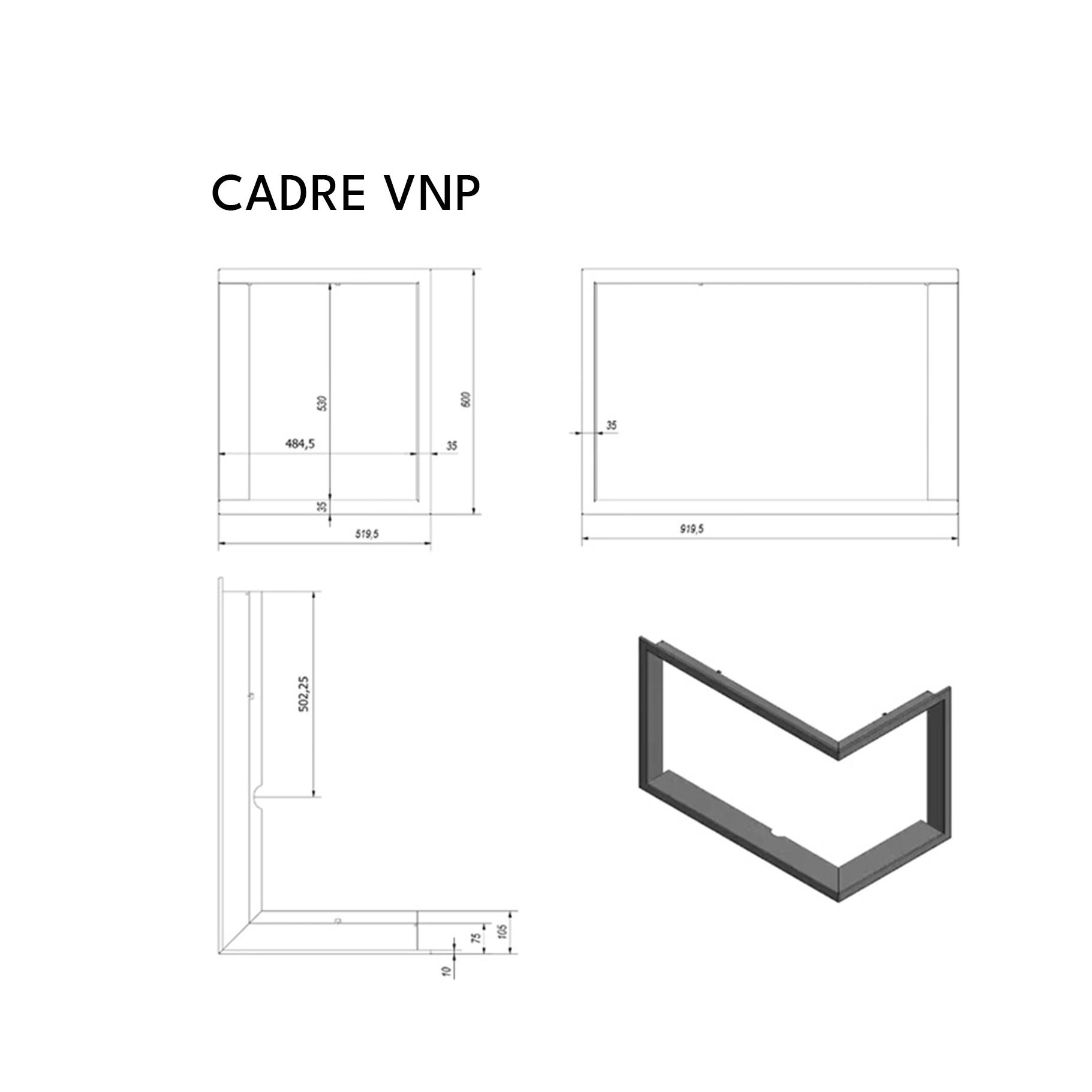 dimension cadre VNP